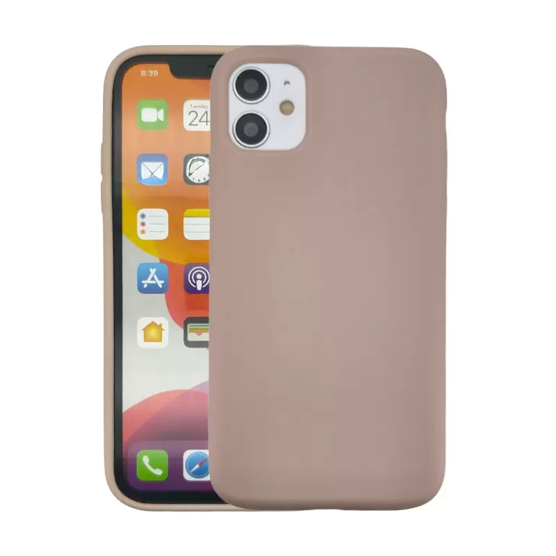 iPhone 11 Soft Touch Case Rose Gold